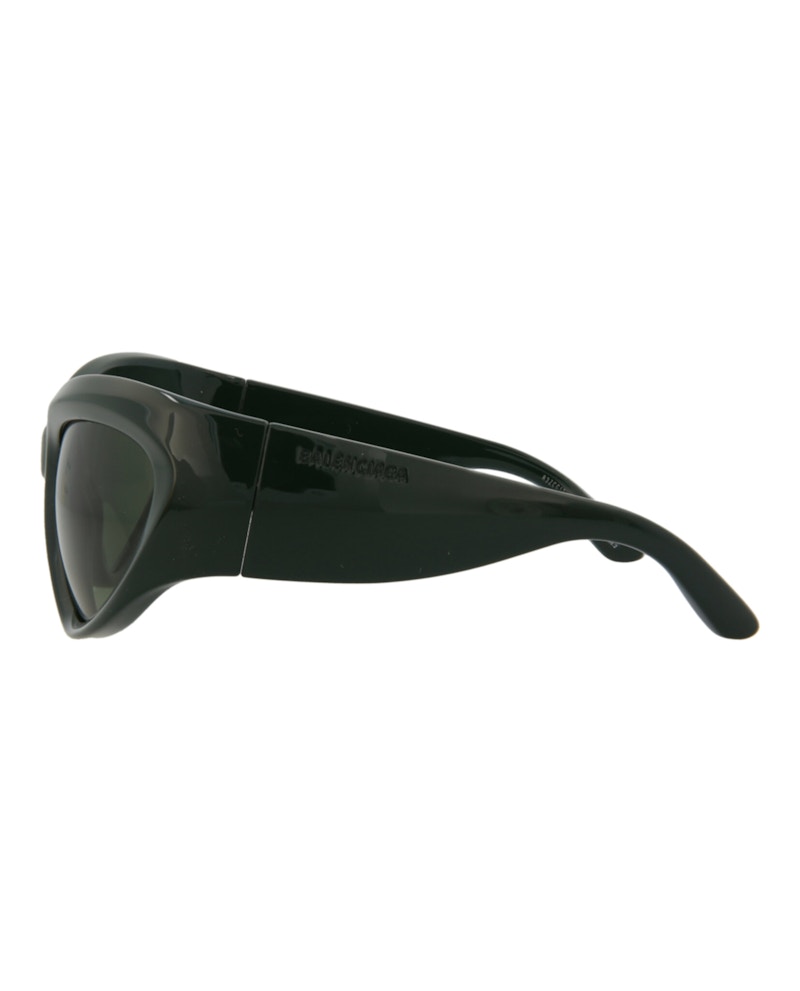 Balenciaga Shield-Frame Bio Injection Sunglasses Green/Green/Green (BB0228S-30013403-002)