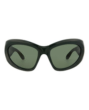 Balenciaga Shield-Frame Bio Injection Sunglasses Green/Green/Green (BB0228S-30013403-002)