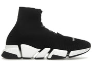 Balenciaga Speed 2.0 Lace Up Black White