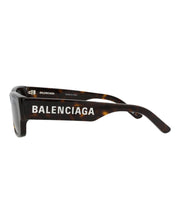 Balenciaga Square-Frame Recycled Acetate Sunglasses Havana/Havana/Green (BB0261SA-30013975-002)