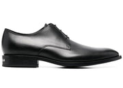Balenciaga Wallstreet Almond-Toe Derby Shoe Black