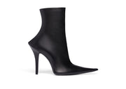 Balenciaga Witch 110mm Booties Black Sheepskin (Women's)