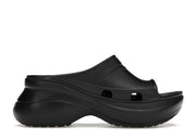 Balenciaga x Crocs Pool Slide Sandals Black (Women's)