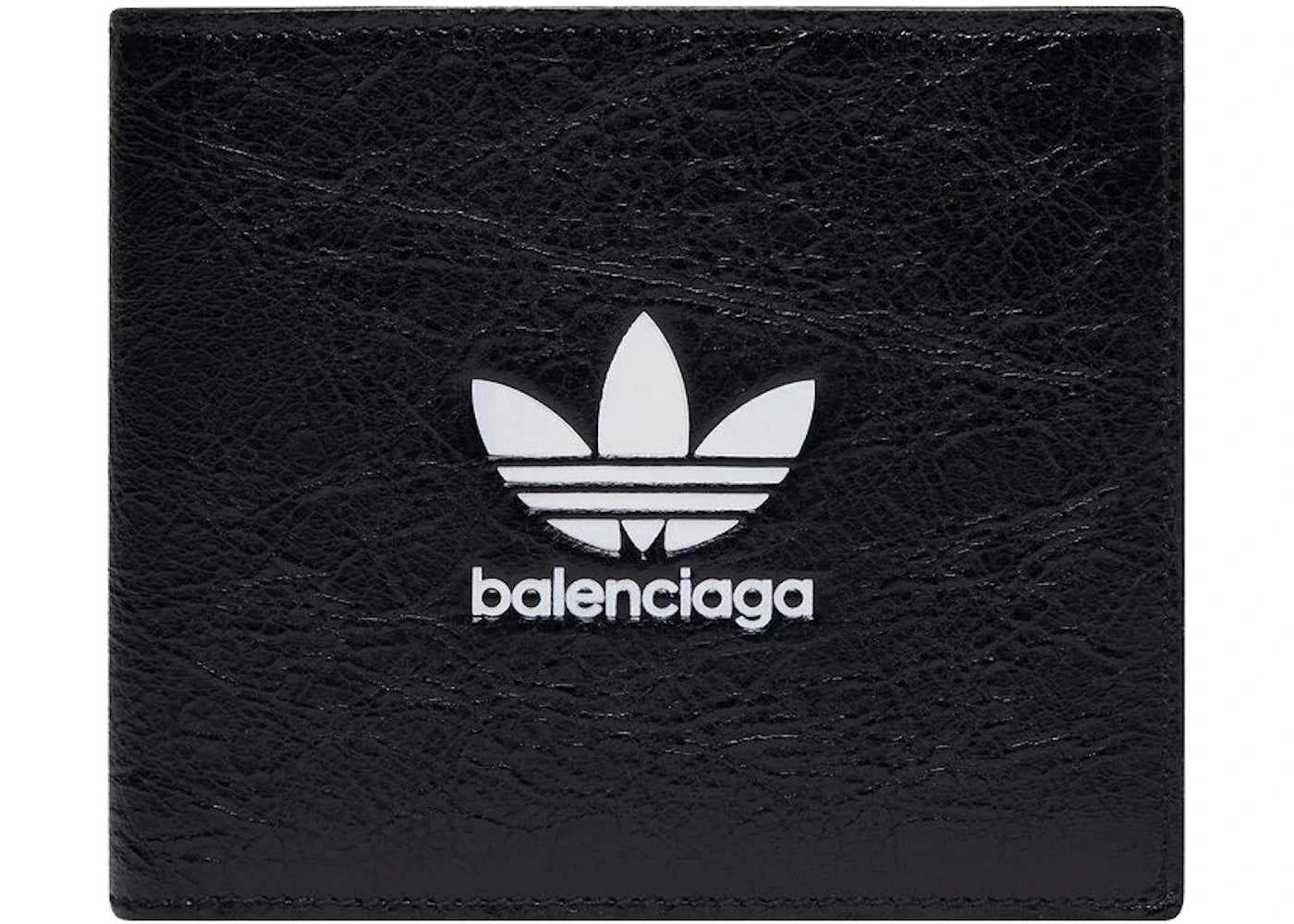 Balenciaga x adidas Square Folded Wallet Black