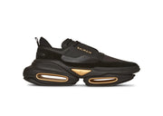 Balmain B-Bold Low-Top Black Gold