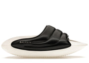 Balmain B-IT Mules Black White