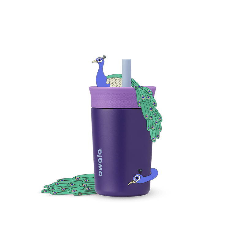 Owala Kids Tumbler Peacock Palace