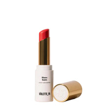 VIOLETTE FR Sheer Matte Lipstick Bisou Balm - Bonbon Coquelicot