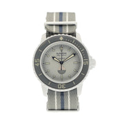 SWATCH X BLANCPAIN BIOCERAMIC SCUBA FIFTY FATHOMS ANTARCTIC OCEAN