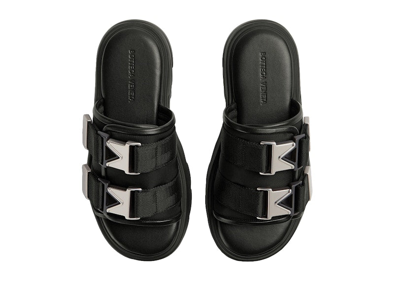 Bottega Veneta Flash Sandals Black
