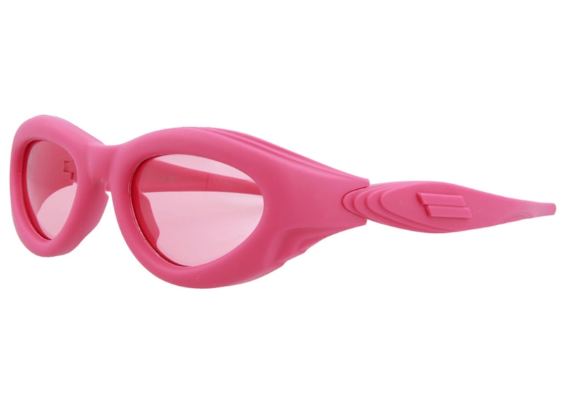 Bottega Veneta Oval-Frame Injection Sunglasses Pink (BV1162S-30013384-001-60133)
