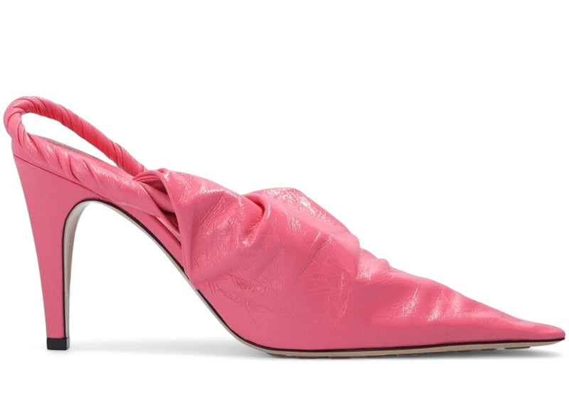 Bottega Veneta Pointed Toe Mules Pink (Women's)
