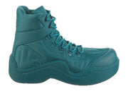 Bottega Veneta Puddle Bomber Ankle Boot Teal