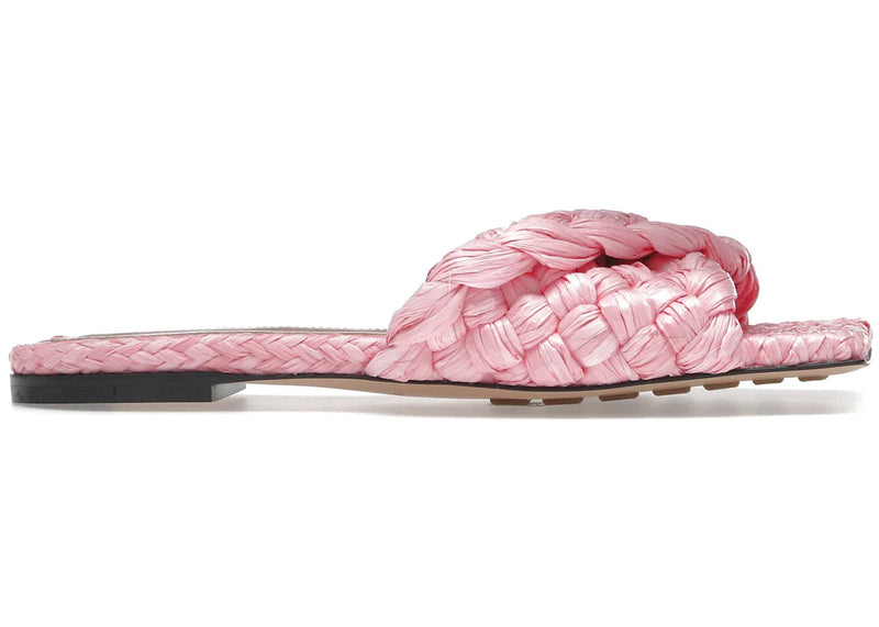 Bottega Veneta Raffia Stretch Flat Sandals Blossom (Women's)
