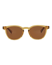 Bottega Veneta Round-Frame Recycled Acetate Sunglasses Yellow Yellow Brown (BV1253S-30014561-004)