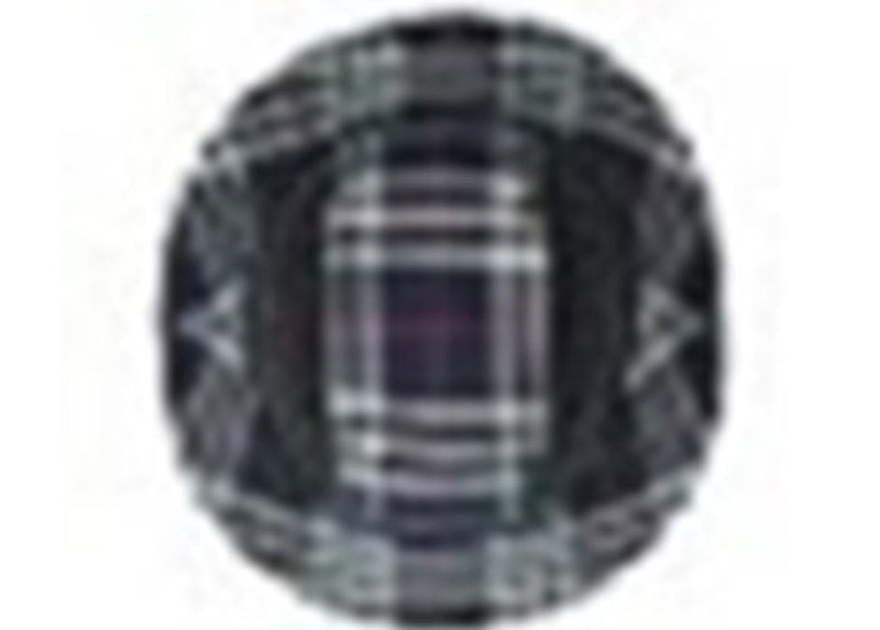 Burberry Check Print Bucket Hat Navy