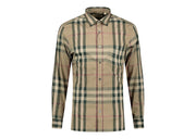 Burberry Classic Check Shirt Beige