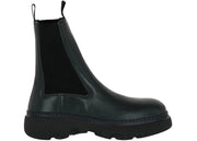 Burberry Creeper Chelsea Boots Green