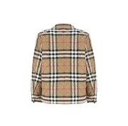 Burberry Forres Diamond Quilted Jacket Taupe Brown