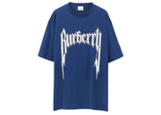 Burberry Graphic Logo-Shorts-Sleeve T-Shirt Blue