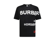 Burberry Horseferry Print Cotton T-Shirt Black