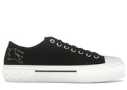 Burberry Jack Low Top Black Canvas