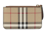 Burberry Kelbrook Check Coin Case Archive Beige