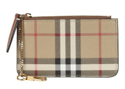 Burberry Kelbrook Check Coin Case Archive Beige