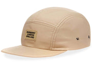 Burberry Logo Rubber Patch Baseball Cap Soft Fawn