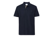 Burberry Monogram Motif Cotton Pique Polo Caol Blue/Archive Beige
