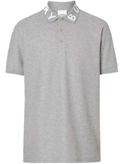 Burberry Ryland Collar Logo Polo Grey