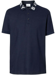 Burberry Ryland Collar Logo Polo Navy