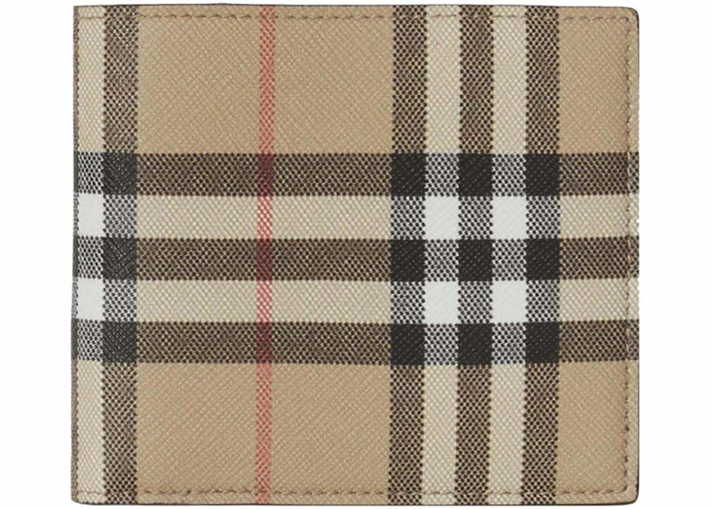Burberry Vintage Check Bifold Wallet Beige/Black
