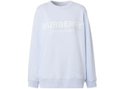 Burberry Women's Logo Sweatshirt Pale Blue