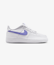 NIKE | AIR FORCE 1 { WHITE/LIGHT THISTLE - WHITE