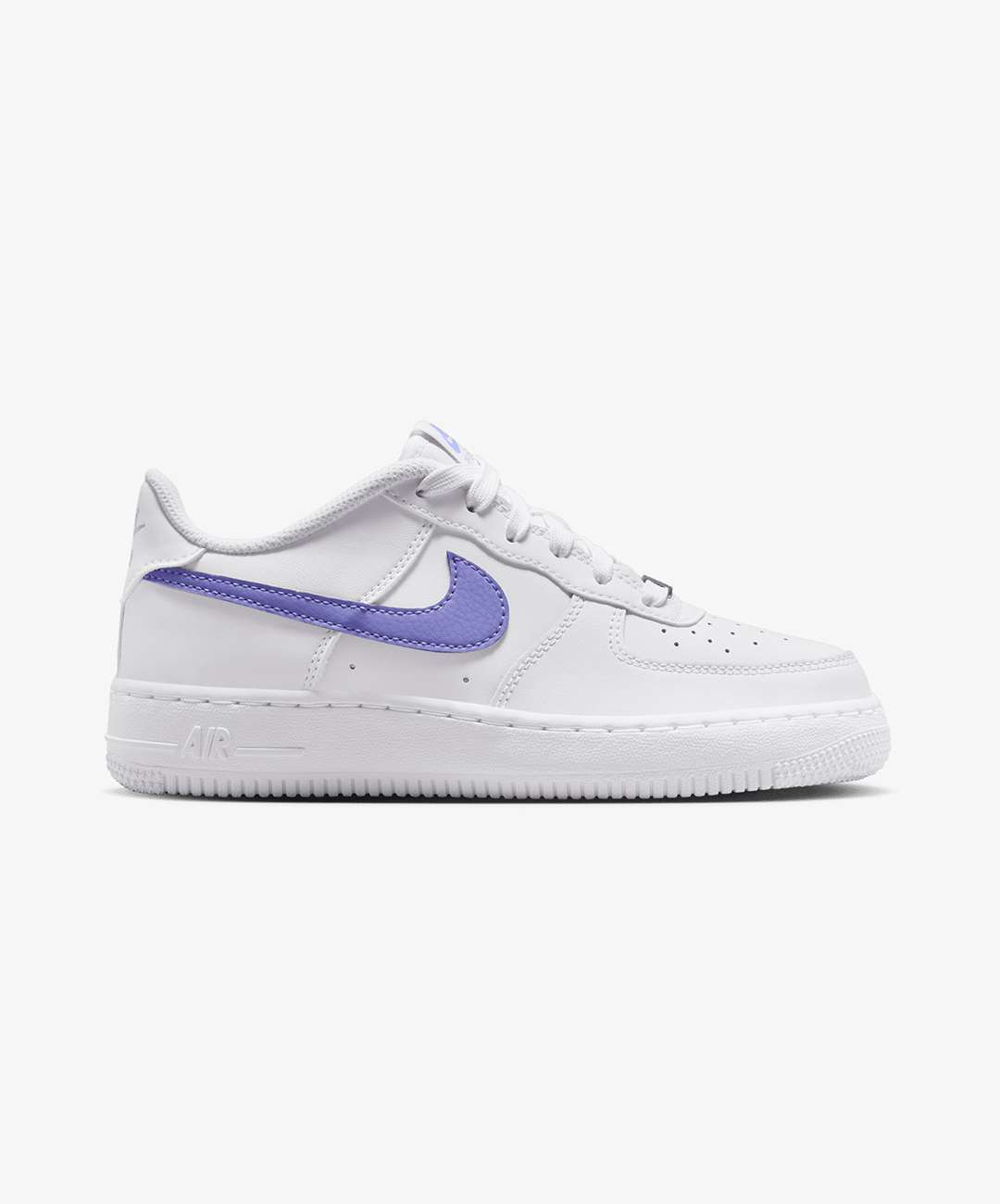 NIKE | AIR FORCE 1 { WHITE/LIGHT THISTLE - WHITE