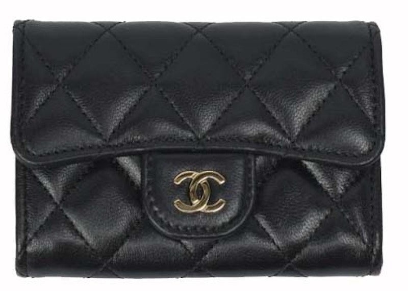 Chanel Classic Card Holder Black (AP0214)