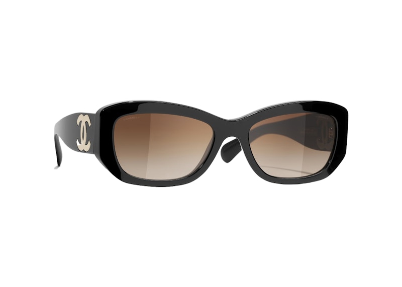 Chanel Rectangle Sunglasses Black (5493 c622/S5)