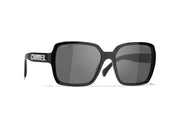 Chanel Square Sunglasses Black/Grey (5408 1026/S4)