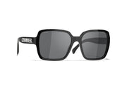 Chanel Square Sunglasses Black/Grey (5408 1026/S4)