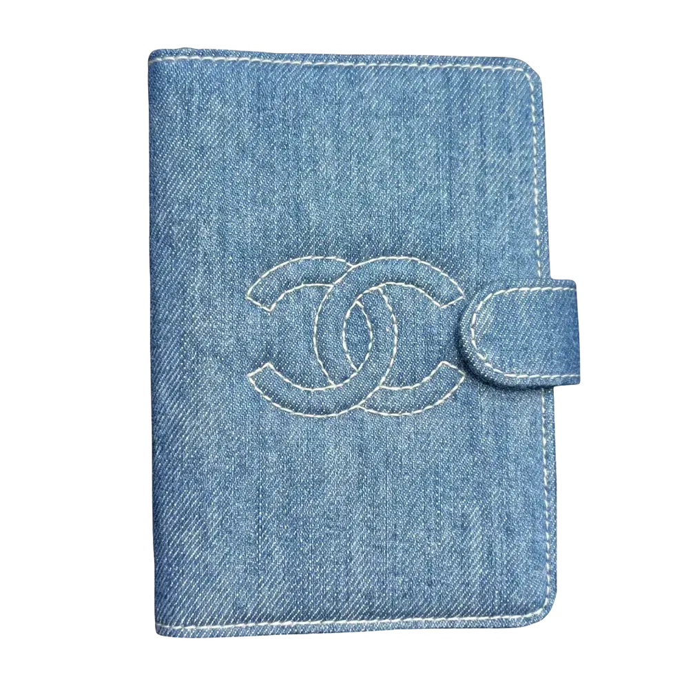 Chanel Denim Passport Holder