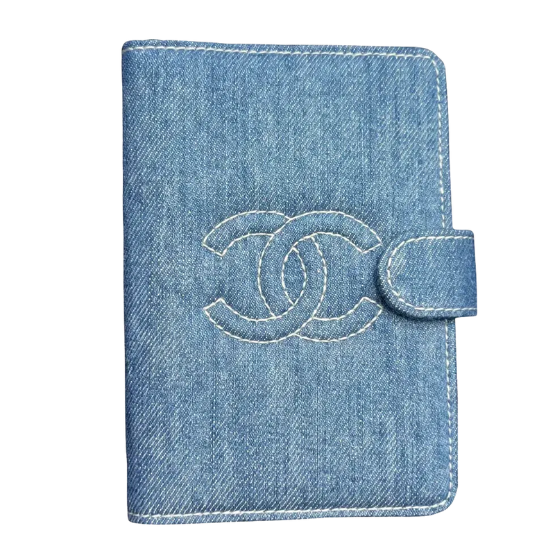 Chanel Denim Passport Holder