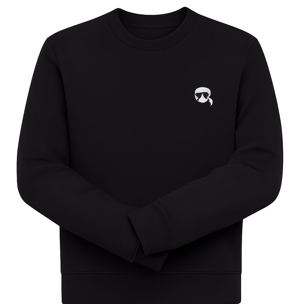 IKON PATCH SWEATSHIRT Black