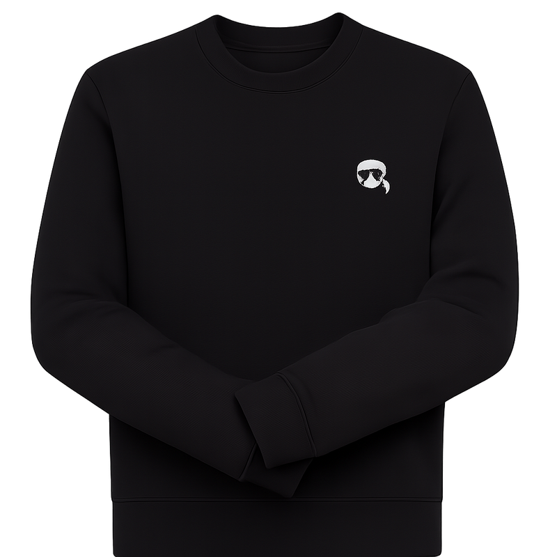 IKON PATCH SWEATSHIRT Black