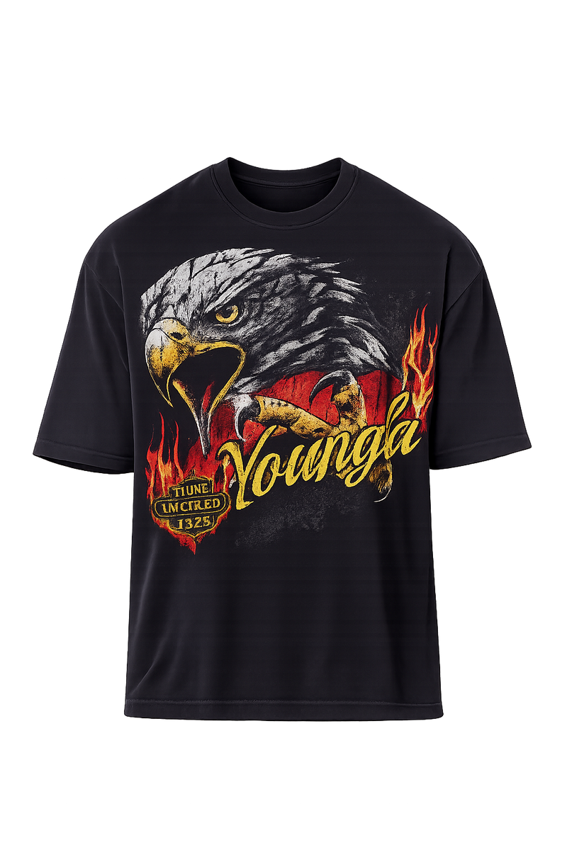 YoungLA Vintage Rock Tees Claws of Glory