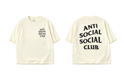 Anti Social Social Club Logo T-Shirt Off-White