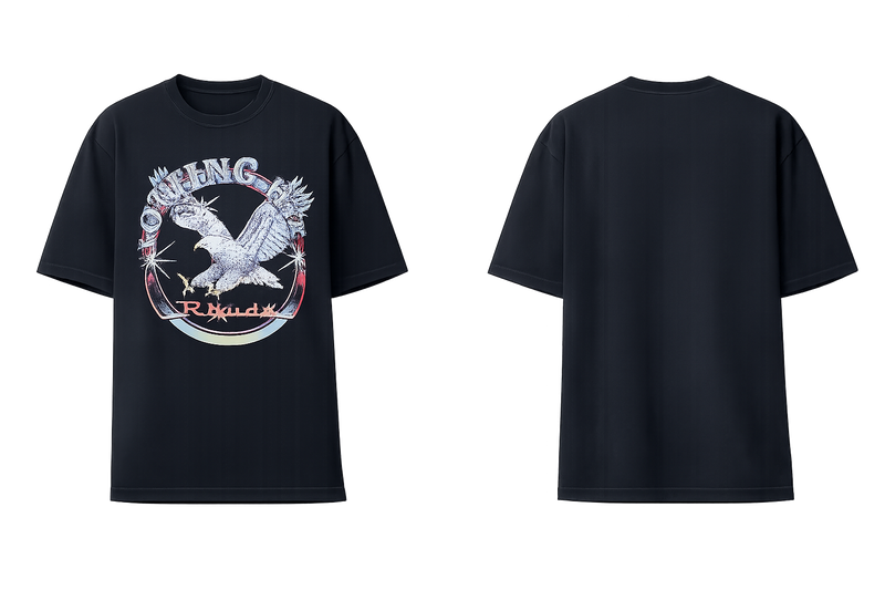 Black Notting Hill Eagle T-Shirt