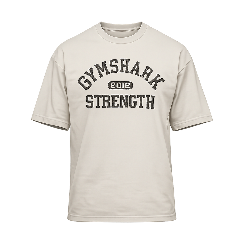 Gymshark 2012 Strength T-Shirt Pebble Grey