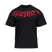 Gymshark Fade Graphic T-Shirt extreme oversized fit GS Black