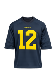 Gymshark American Football Jersey Heavy Blue